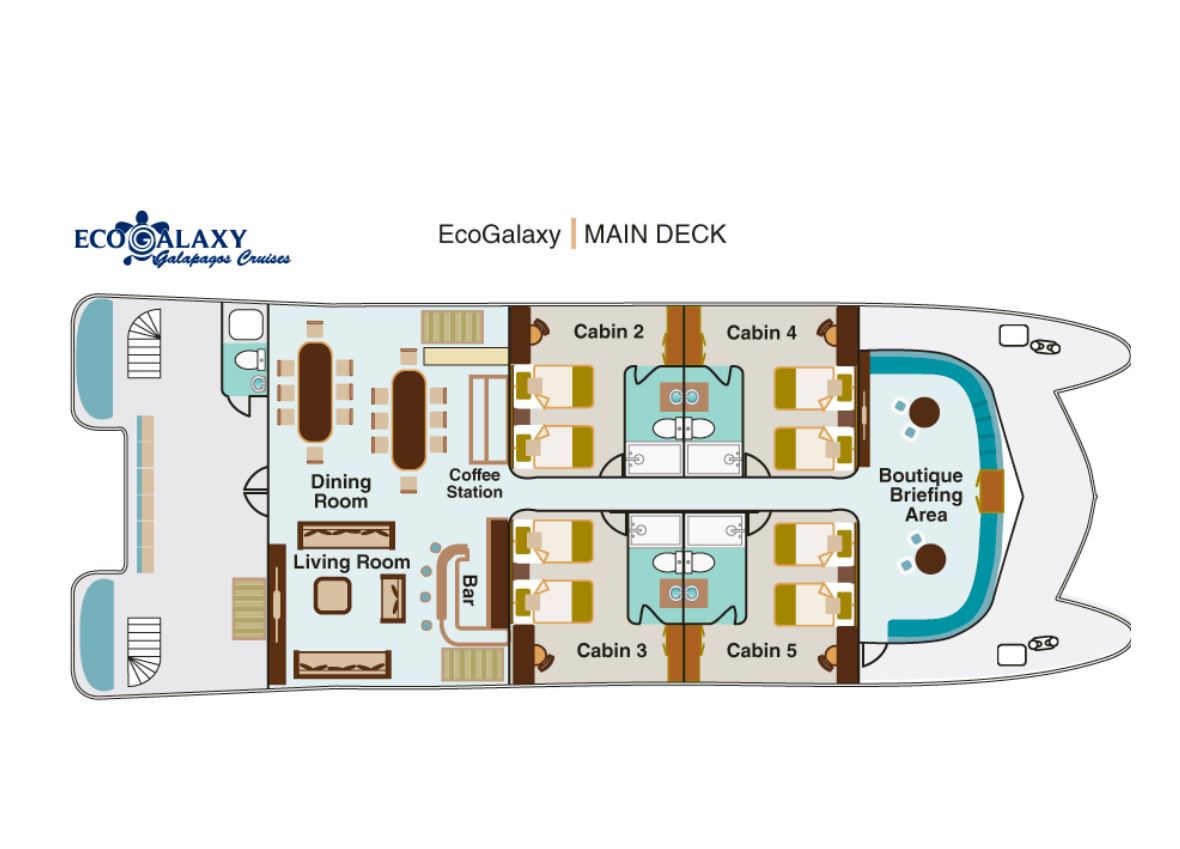 Ecogalaxy Comfort Catamaran: Ecogalaxy Comfort Catamaran 6 days/5 nights cruise