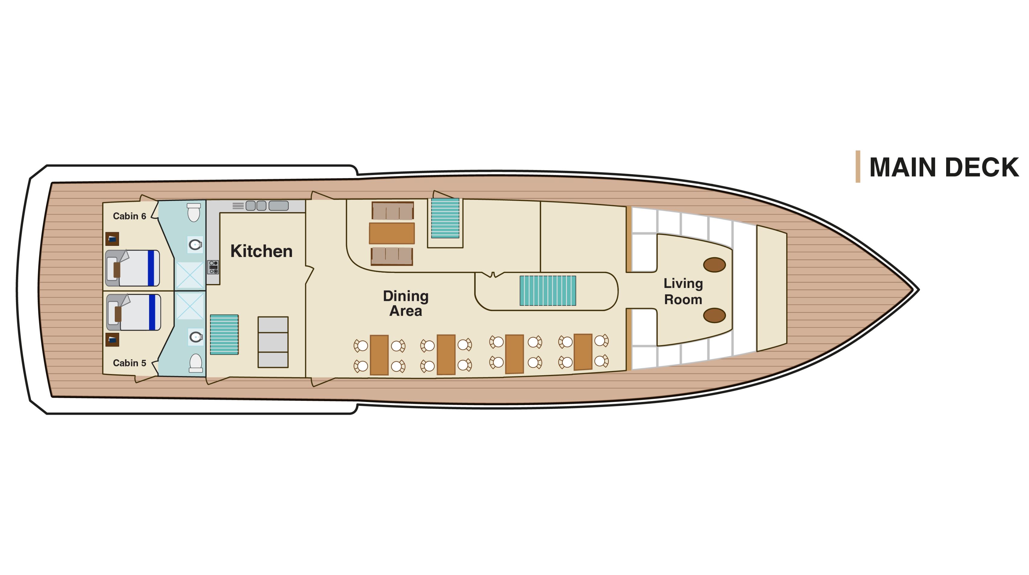 Bonita Comfort Yacht: Bonita Comfort Yacht 7 days/6 nights cruise