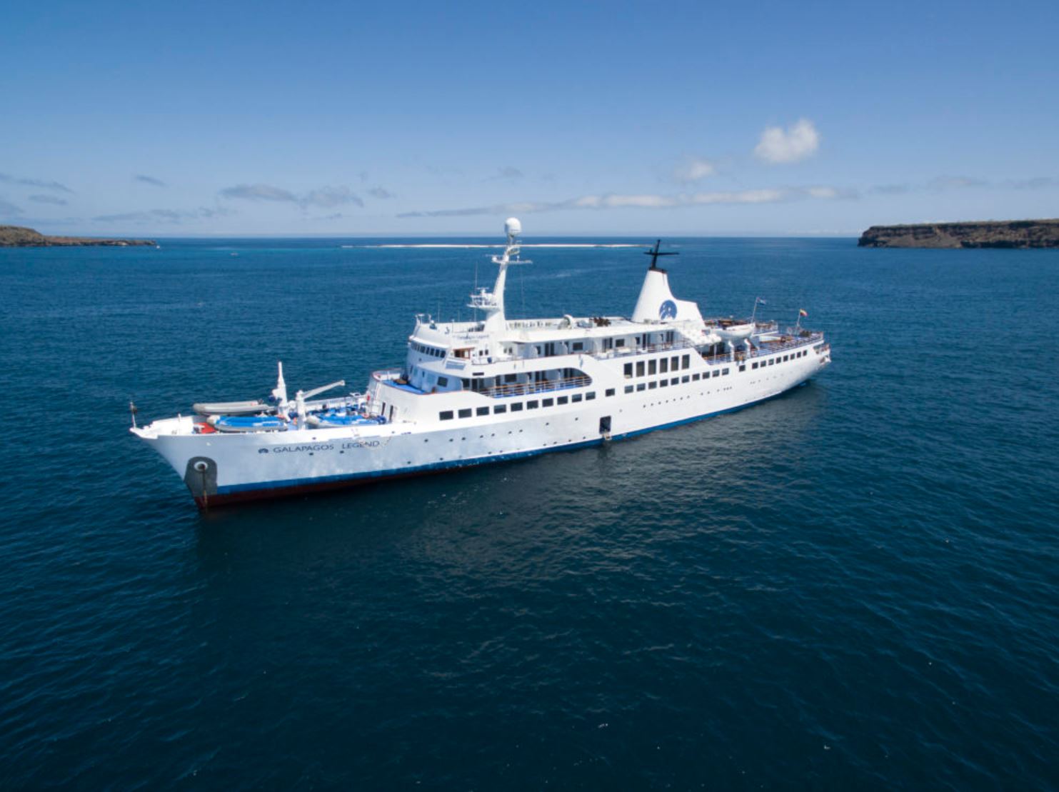 MV Galapagos Legend Boutique Expedition Cruise Schiff, i.d.R. mit deutschsprachigem Guide: Galapagos Legend Boutique Expedition Schiff 8 Tage/7 Nächte Kreuzfahrt